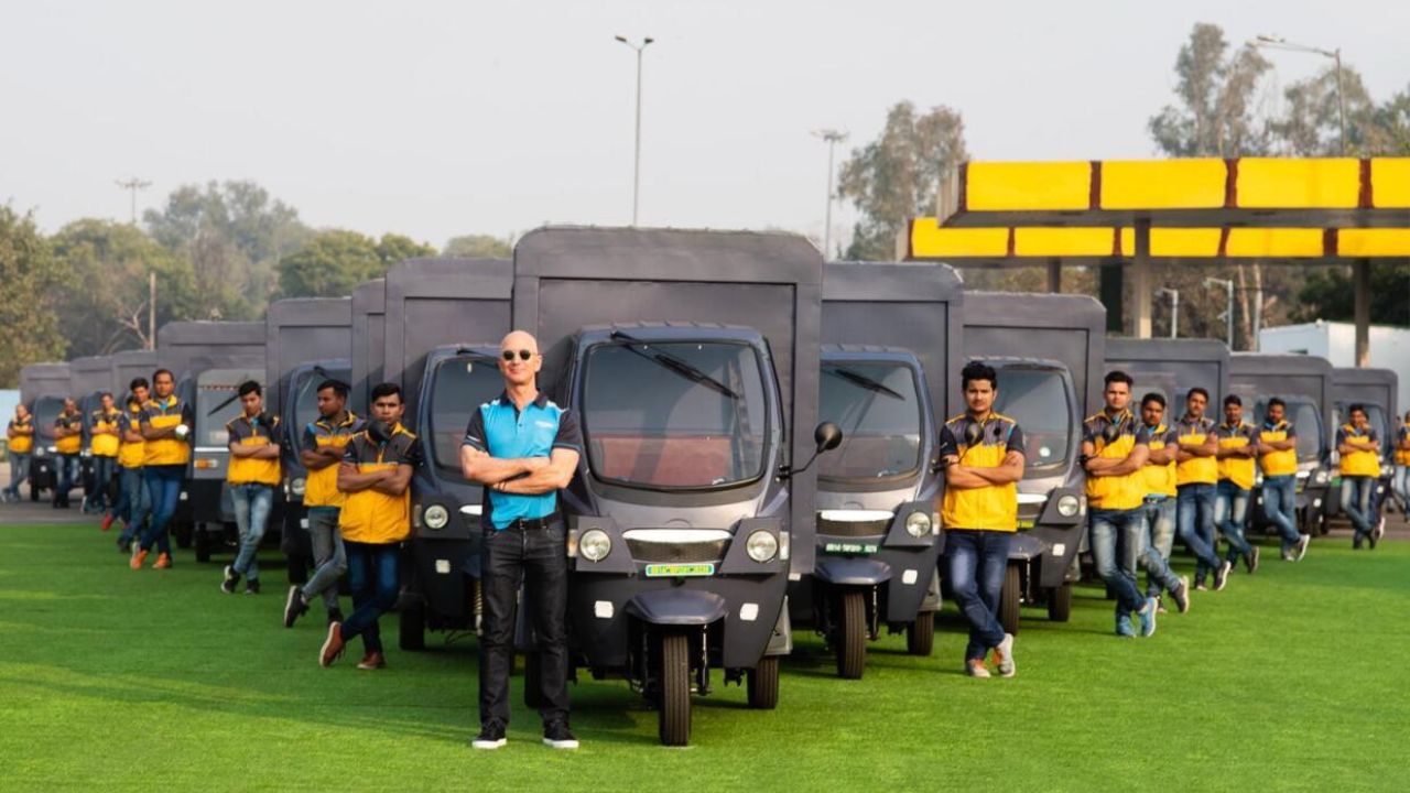 Amazon India achieves milestone with 10,000 EVs delivery fleet