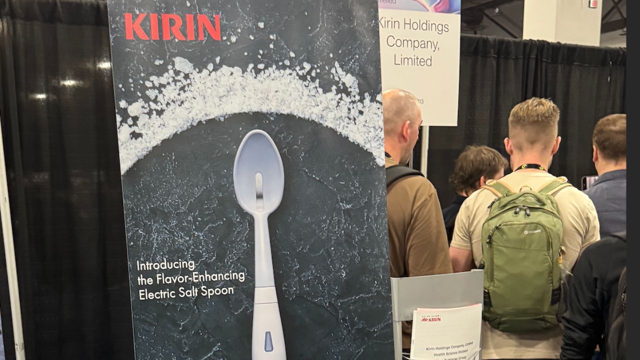 Kirin’s electronic salt spoon: Revolutionising low-sodium diets with cutting-edge flavour tech