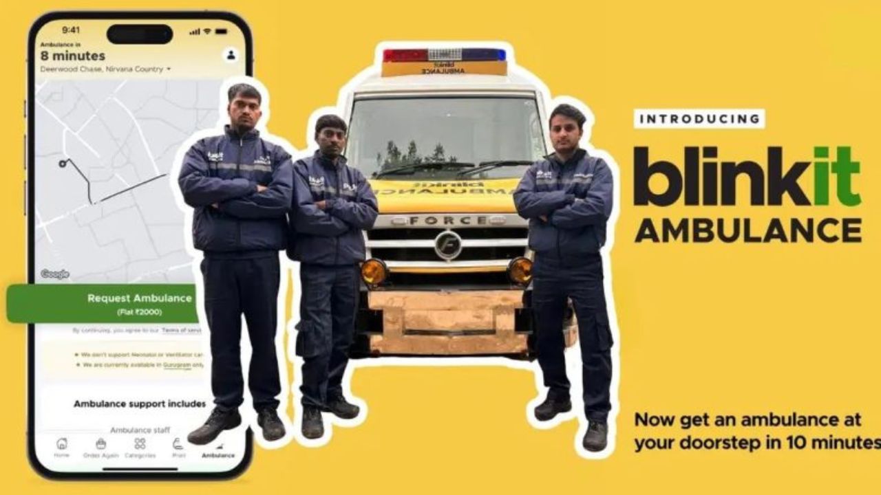 Blinkit’s 10-minute ambulance service: A game changer in emergency healthcare