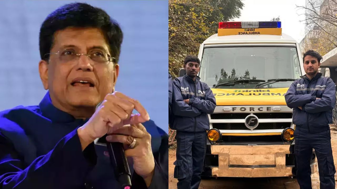 Piyush Goyal urges legal compliance for Blinkit’s ambulance service