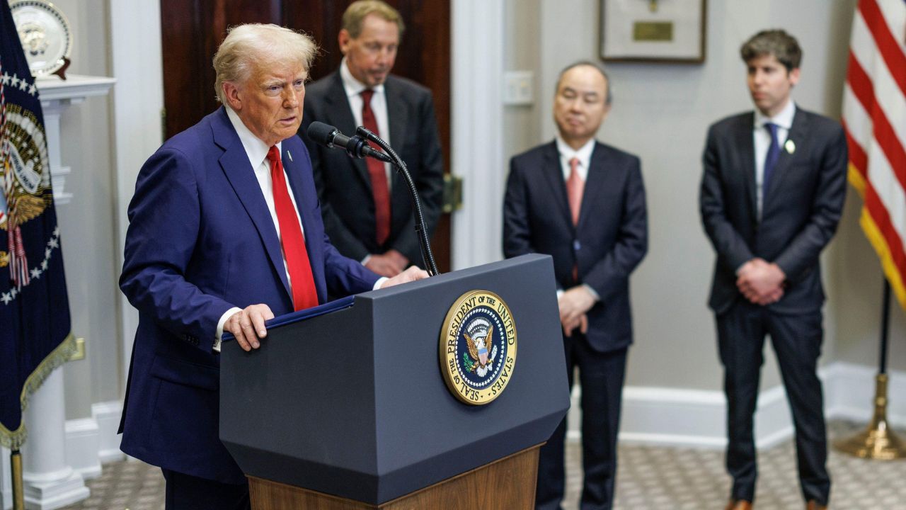 Donald Trump’s administration is launching a groundbreaking $500 billion AI infrastructure project in partnership with SoftBank, Oracle, and OpenAI