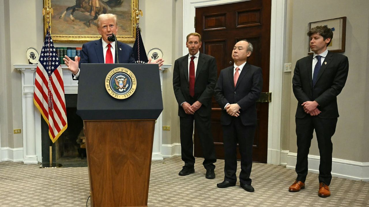 President Trump Unveils $500 Billion Stargate AI Venture with SoftBank, Oracle, and OpenAI