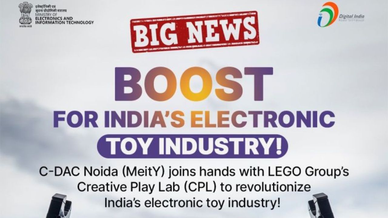 LEGO and MeitY Collaborate to Strengthen India’s Electronic Toy Industry