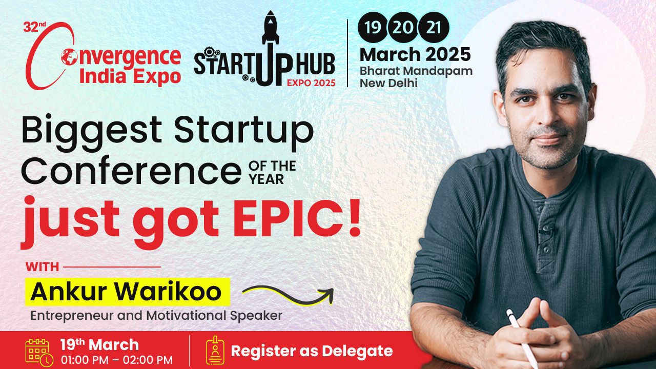 Ankur Warikoo to Inspire Entrepreneurs at Startup Hub Expo 2025