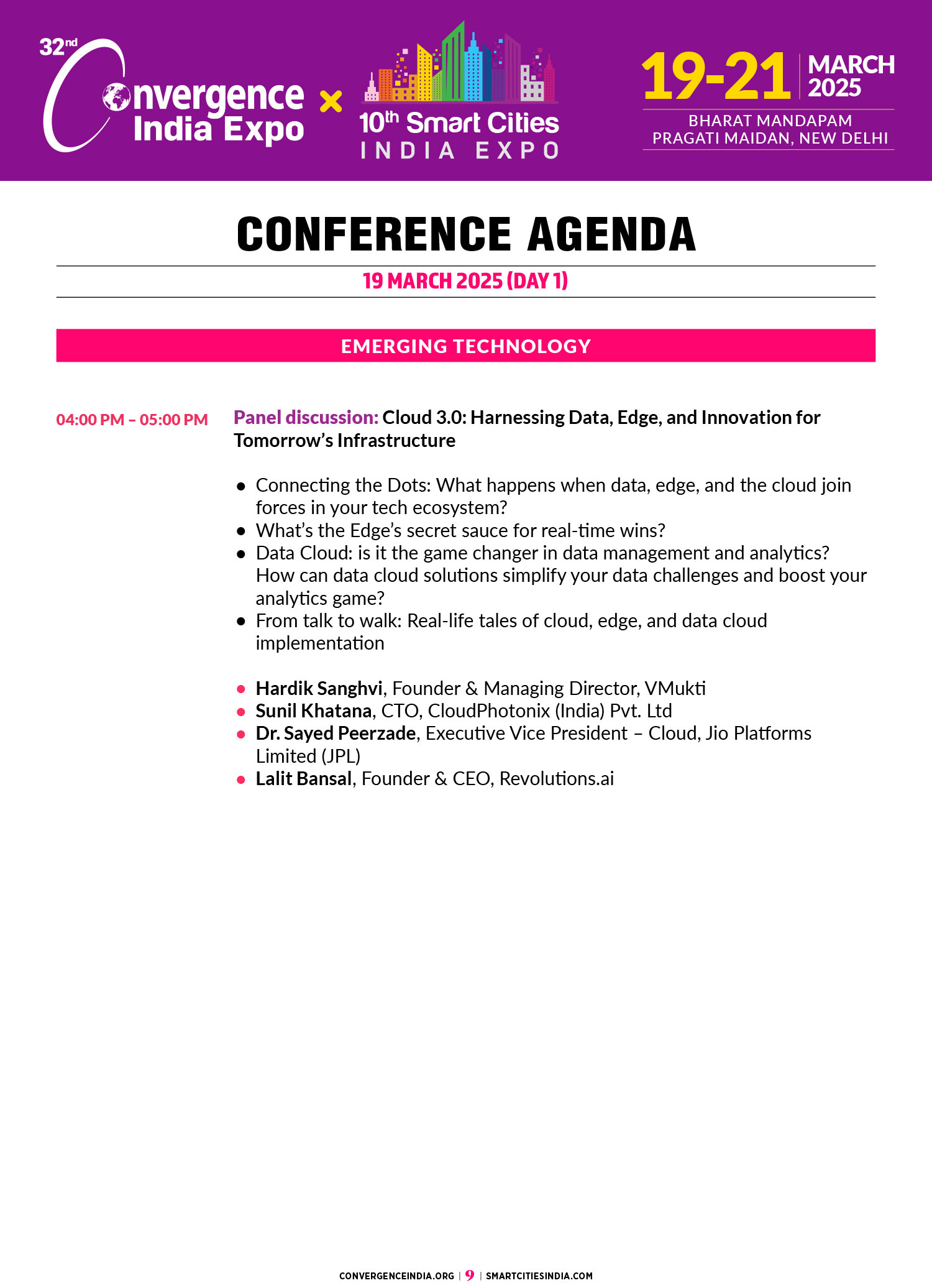 Conference Programme