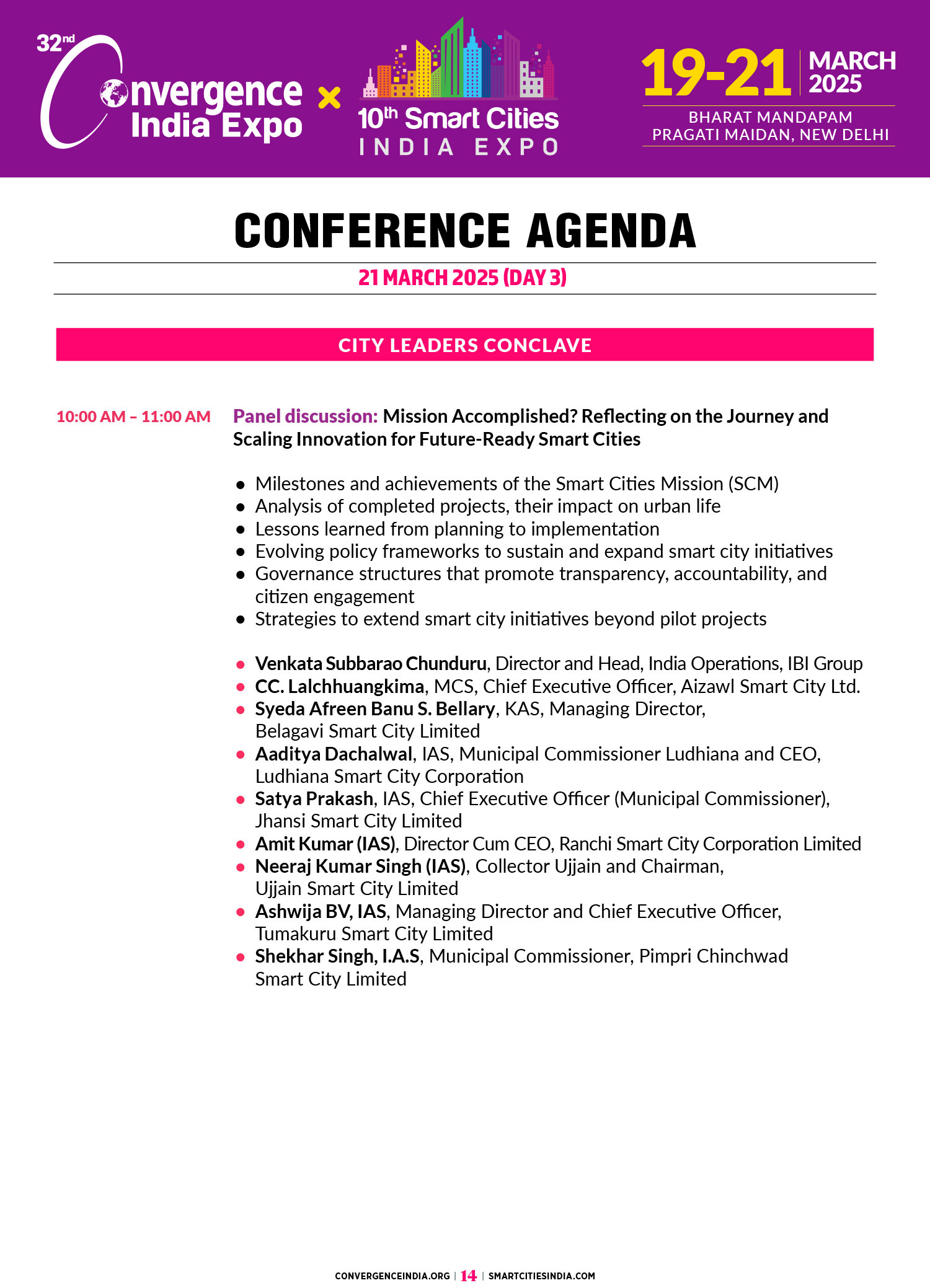 Conference Programme