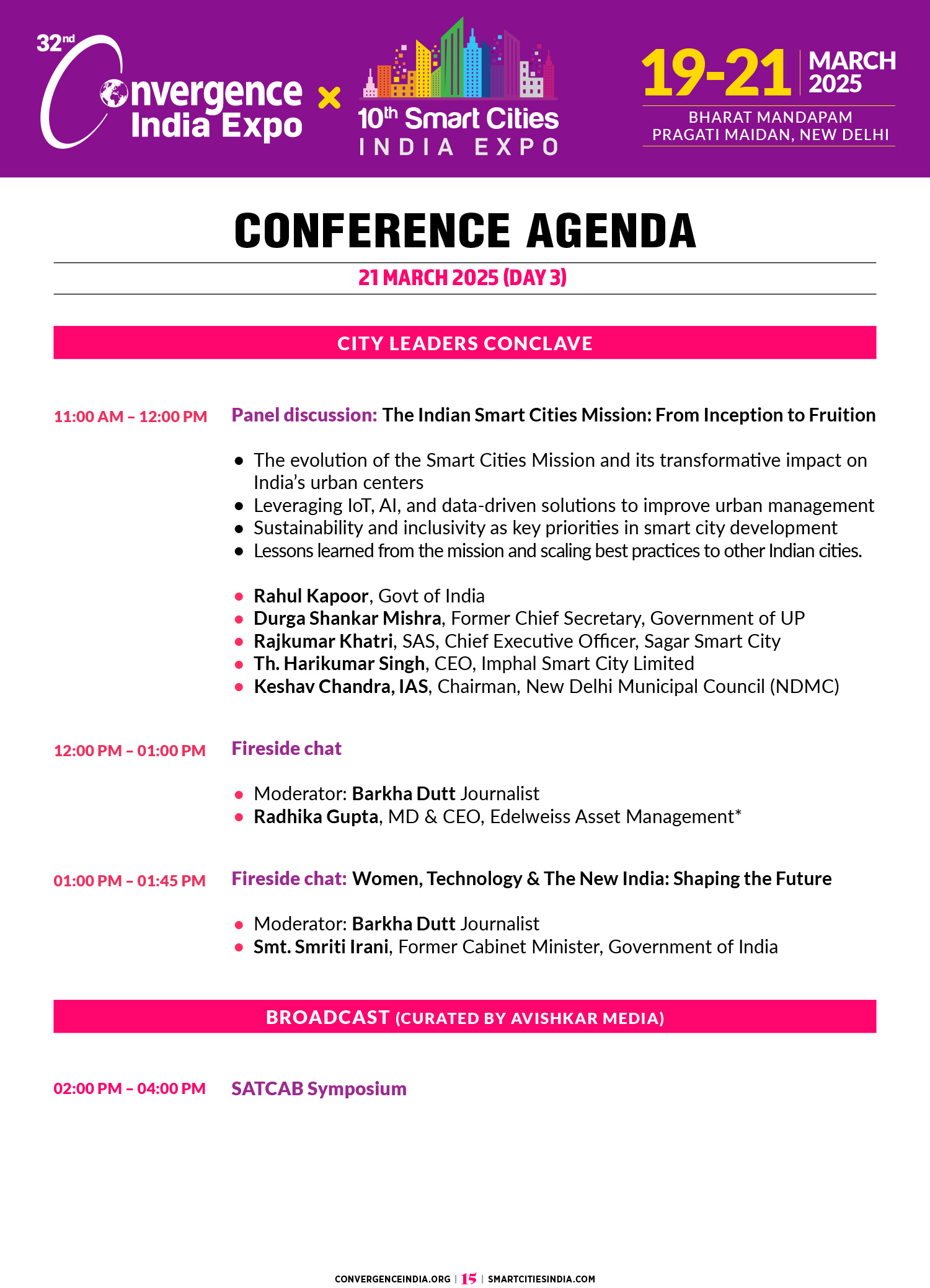 Conference Programme